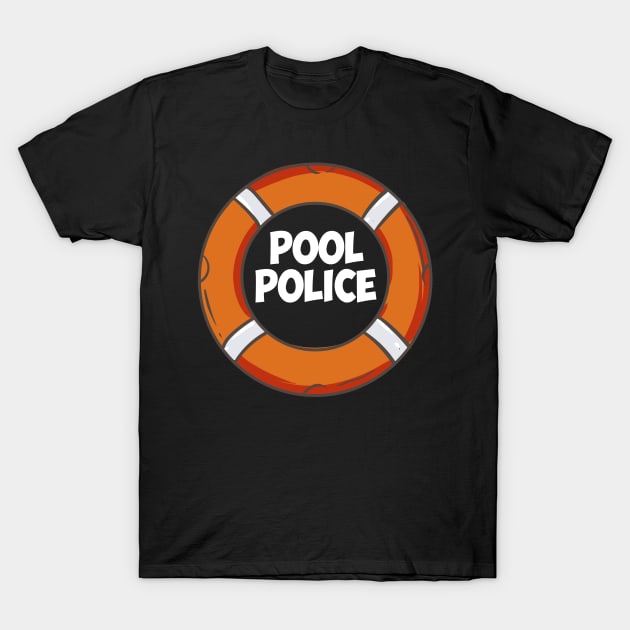 Life Guard, Swimmer, Swimming Quotes, Pool Attendant T-Shirt by maxdax